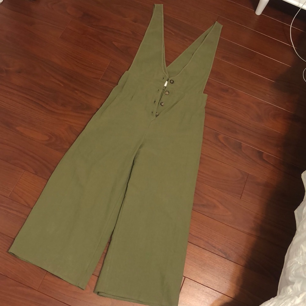 Sage colored jumpsuit